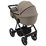 Коляска 2 в 1 Adamex Blanc Eco SA-9 Темный капучино