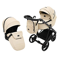 Коляска 2 в 1 Adamex Blanc Eco SA-8 Бежевий
