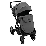 Коляска 2 в 1 Adamex Blanc Eco SA-4 Темно-серый