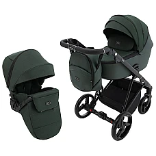 Коляска 2 в 1 Adamex Blanc Lux PS-136