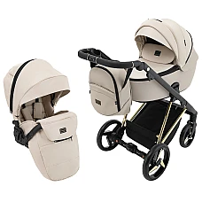 Коляска 2 в 1 Adamex Blanc Special Edidion PS-723/K