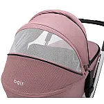 Коляска 2 в 1 Bair Electra B-touch system BE-04 Dark pink