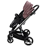 Коляска 2 в 1 Bair Electra B-touch system BE-04 Dark pink