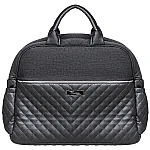 Классическая коляска 2 в 1 Roan Marita Prestige (14" белые колеса, хром рама) Графит-графитовая (кожа) перламутр P231