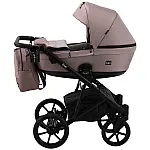 Коляска 2 в 1 Bair Kiwi Soft BKS-455 Капучино - капучино (шкіра)