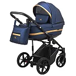 Коляска 2 в 1 Adamex Rimini ECO-кожа RI-250