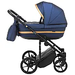 Коляска 2 в 1 Adamex Rimini ECO-кожа RI-250