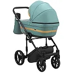 Коляска 2 в 1 Adamex Rimini ECO-кожа RI-233
