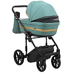 Коляска 2 в 1 Adamex Rimini ECO-кожа RI-233