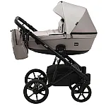 КоКоляска 2 в 1 Bair Kiwi еко шкіра BK-14/13 Бежевий - капучино