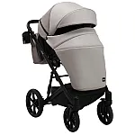 КоКоляска 2 в 1 Bair Kiwi еко шкіра BK-14/13 Бежевий - капучино