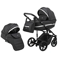 Коляска 2 в 1 Adamex Rimini ECO-шкіра RI-204