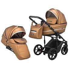 Коляска 2 в 1 Adamex Rimini ECO-кожа RI-255