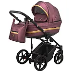 Коляска 2 в 1 Adamex Rimini ECO-шкіра RI-248