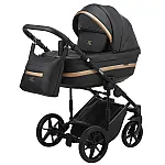 Коляска 2 в 1 Adamex Rimini ECO-кожа RI-203