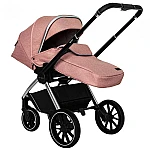 Коляска 2 в 1 Carrello Optima CRL-6503 Leather Black