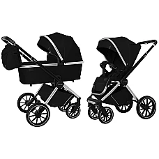 Коляска 2 в 1 Carrello Optima CRL-6503 Leather Black