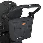 Коляска 2 в 1 EL Camino SAGA ME 1085 Dark Gray 