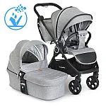 Коляска 2 в 1 EL Camino SAGA ME 1085 Gray