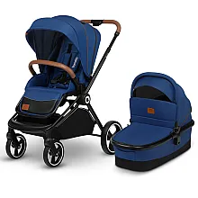 Коляска 2 в 1 Lionelo Mika Blue Navy