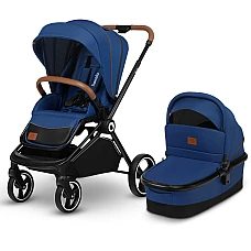 Коляска 2 в 1 Lionelo Mika Blue Navy