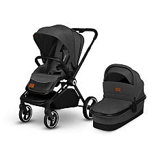 Коляска 2 в 1 Lionelo Mika Grey Graphite