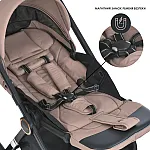 Коляска 2 в 1 EL Camino ME 1100-1 Era Taupe Beige