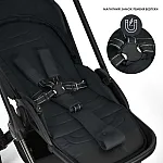 Коляска 2 в 1 EL Camino ME 1124-3 Prestige Black