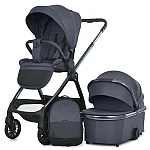 Коляска 2 в 1 EL Camino ME 1183 Riviera Asphalt Gray