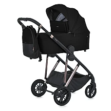 Коляска 2 в 1 EL Camino ME 1190 Coil Jet Black