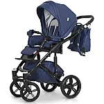 Коляска 2 в 1 Riko Naturo Ecco Denim 02