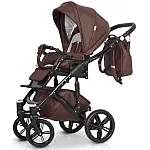 Коляска 2 в 1 Riko Naturo Ecco Chocolate 03