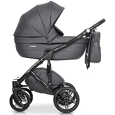 Коляска 2 в 1 Riko Naturo Ecco Anthracite 04