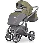 Коляска 2 в 1 Riko Vario Olive 03