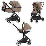 Коляска 3 в 1 Carrello Alfa CRL-6508/1 Evening Beige