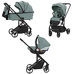 Коляска 3 в 1 Carrello Alfa CRL-6508/1 Parrot Green