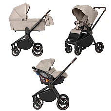 Коляска 3 в 1 Carrello Epica CRL-8511/1 Almond Beige
