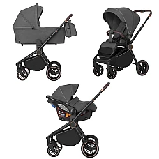 Коляска 3 в 1 Carrello Epica CRL-8511/1 Iron Grey