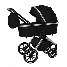 Коляска 3 в 1 Carrello Optima CRL-6504 Leather Black