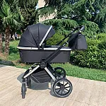 Коляска 3 в 1 Carrello Optima CRL-6504 Leather Black