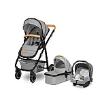 Коляска 3 в 1 Lionelo Amber Grey Stone