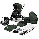 Коляска 3 в 1 Lionelo Mika Green Forest