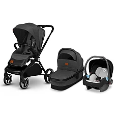 Коляска 3 в 1 Lionelo Mika Grey Graphite