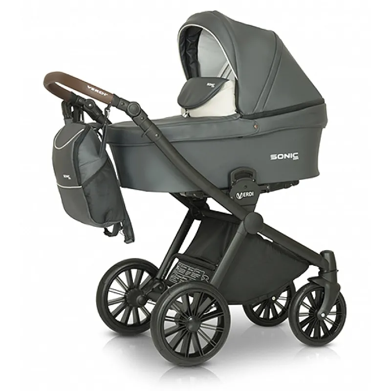 Коляска 3 в 1 Verdi Sonic Soft Графит 05