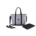 Pearl gray leather