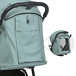 Прогулянкова коляска Bambi M 4249-2 Green Matt
