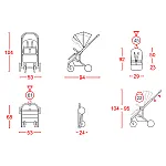 Прогулянкова коляска Carrello Alfa CRL-5508 BF Rouge Pink