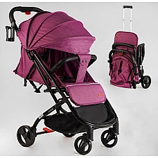 Прогулянкова коляска Joy Elegans A-16207 Бузковий