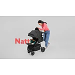 Прогулянкова коляска Lionelo Natt Black Onyx