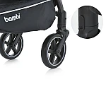 Прогулянкова коляска Bambi M 5723 VIVA Ash gray